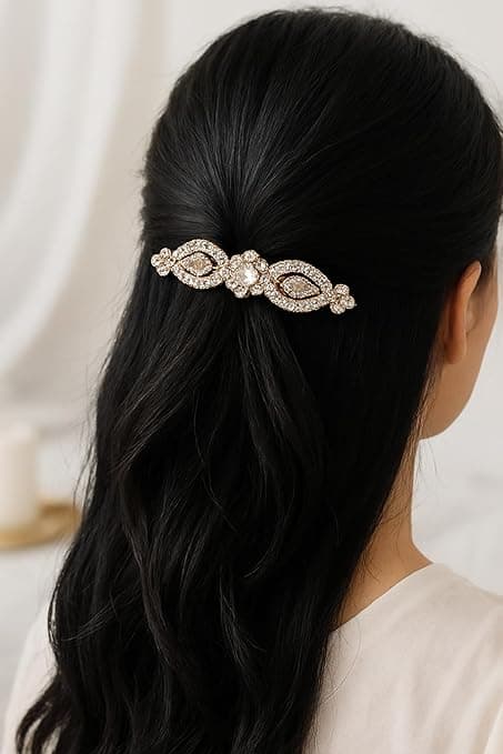 Rose gold hair clip